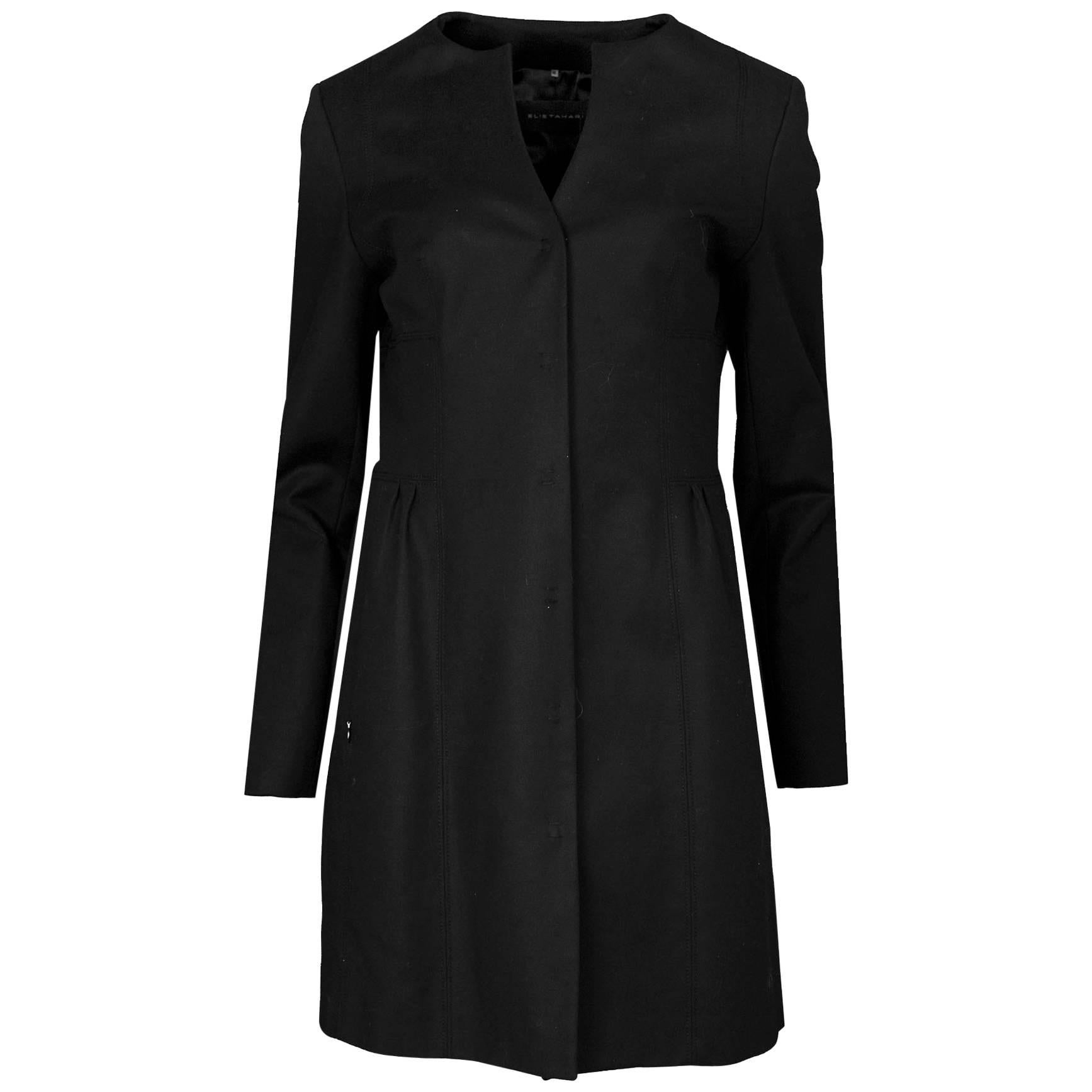 Elie Tahari Black Evening Jacket sz M