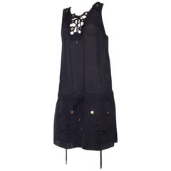 Gucci Safari Style Chiffon Dress