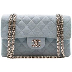 Chanel Jersey Small Double Flap Bag