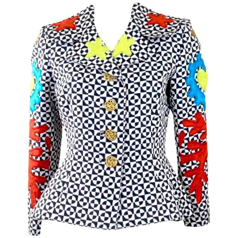 Christian Lacroix Absolutely Fabulous Jacket New with Tags at 1stDibs |  lacroix necklace ab fab, absolutely fabulous lacroix, lacroix ab fab