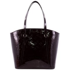 Used Louis Vuitton Avalon Handbag Monogram Vernis GM 