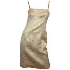 Dolce & Gabbana Metallic Dress