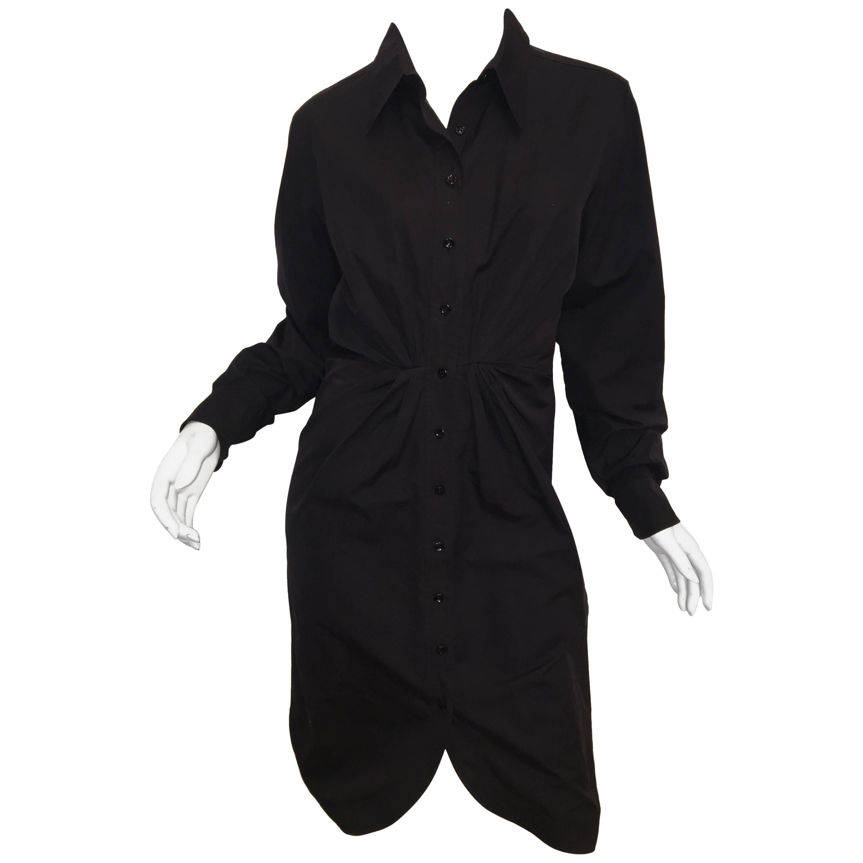 Yves Saint Laurent Button Down Dress