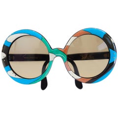 Vintage Emilio Pucci Oversized Sunglasses, 1960s 