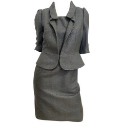 Fendi 2 Piece Tweed Dress Set