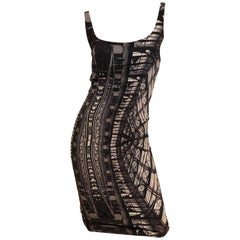 Givenchy Architectural Print Sheath Dress