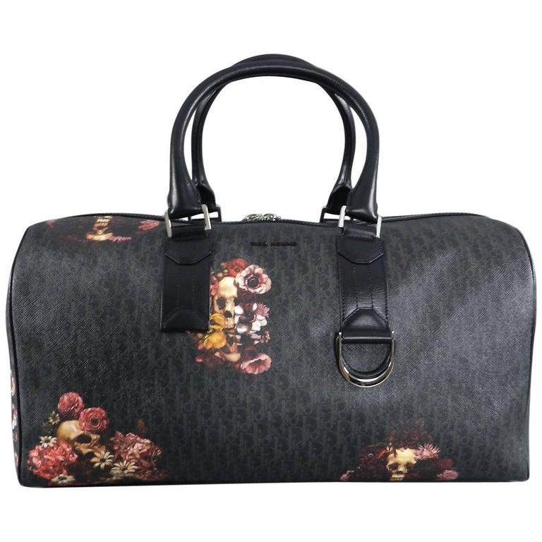 Dior Homme x Toru Kamei SS 2017 Monogram Duffle Travel Bag at 1stDibs