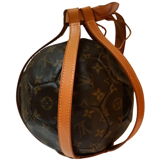 Louis Vuitton Monogram World Cup Limited Edition Football Ball With Strap  at 1stDibs