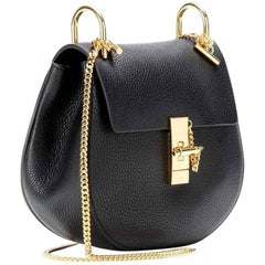 Chloe Drew Small Leather Shoulder Bag