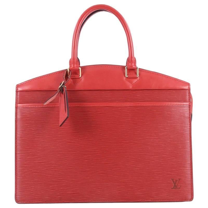Louis Vuitton Riviera Handbag Epi Leather
