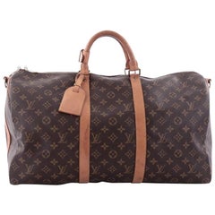 Louis Vuitton Keepall Bandouliere Bag Monogram Canvas 50