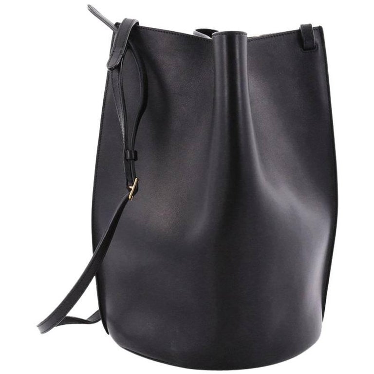 Celine Pinched Bag Leather Medium at 1stDibs | bucket bag celine