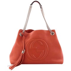 Gucci Soho Chain Strap Shoulder Bag Leather Medium