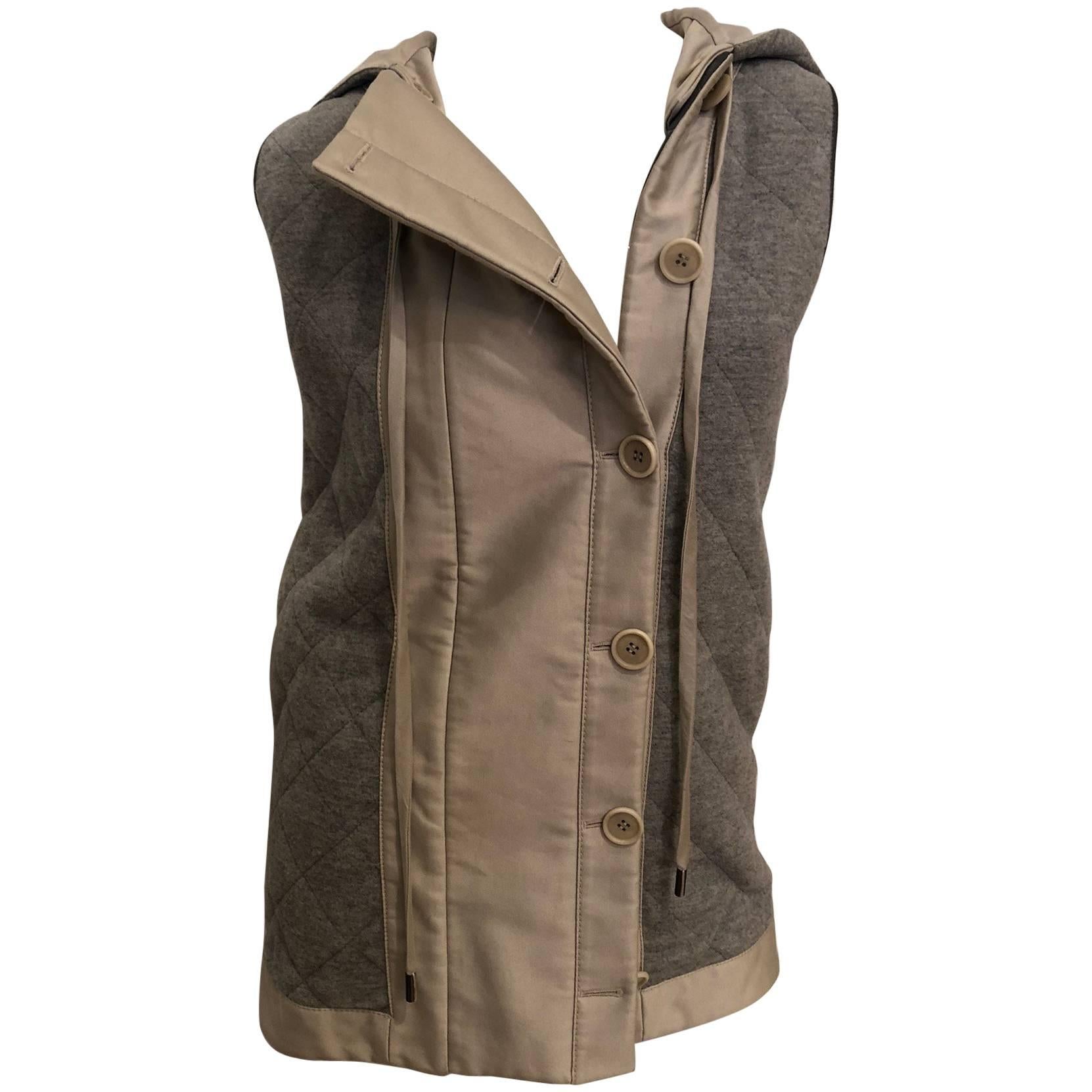 Stella McCartney Hooded Quilted Vest