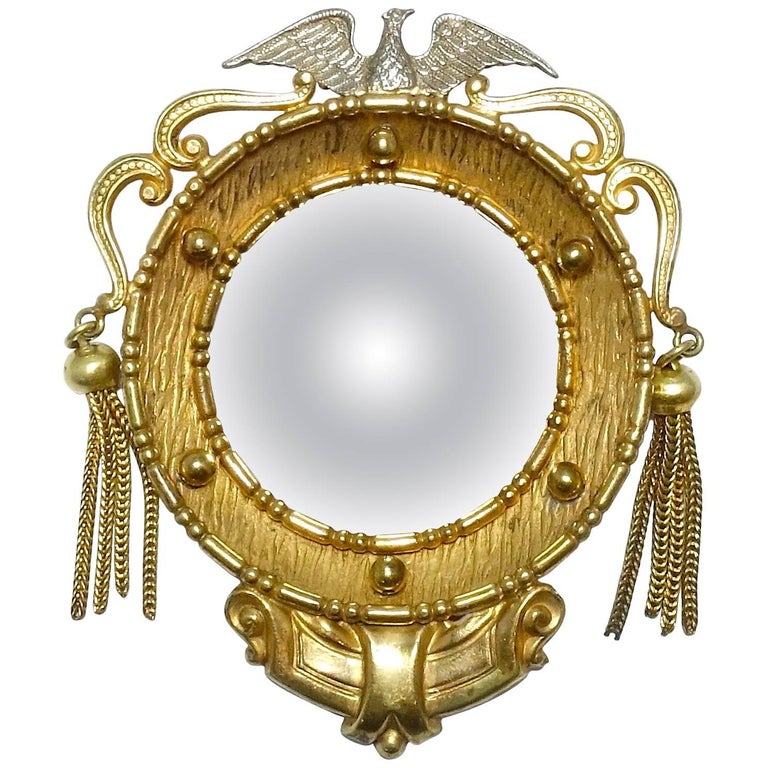Vintage Blumenthal Mirror Patriotic Brooch at 1stDibs