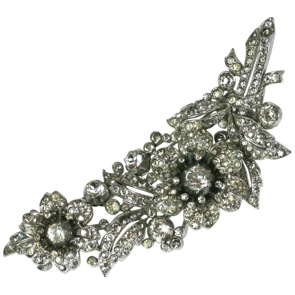 Trifari Alfred Philippe Regence Tremblant Clip Brooch For Sale
