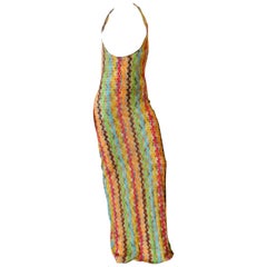 Missoni Resort Geometric Knit Swim Coverup Dress