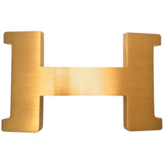 Hermes Buckle - Constance 2 / II - 42 - New - Brushed Gold