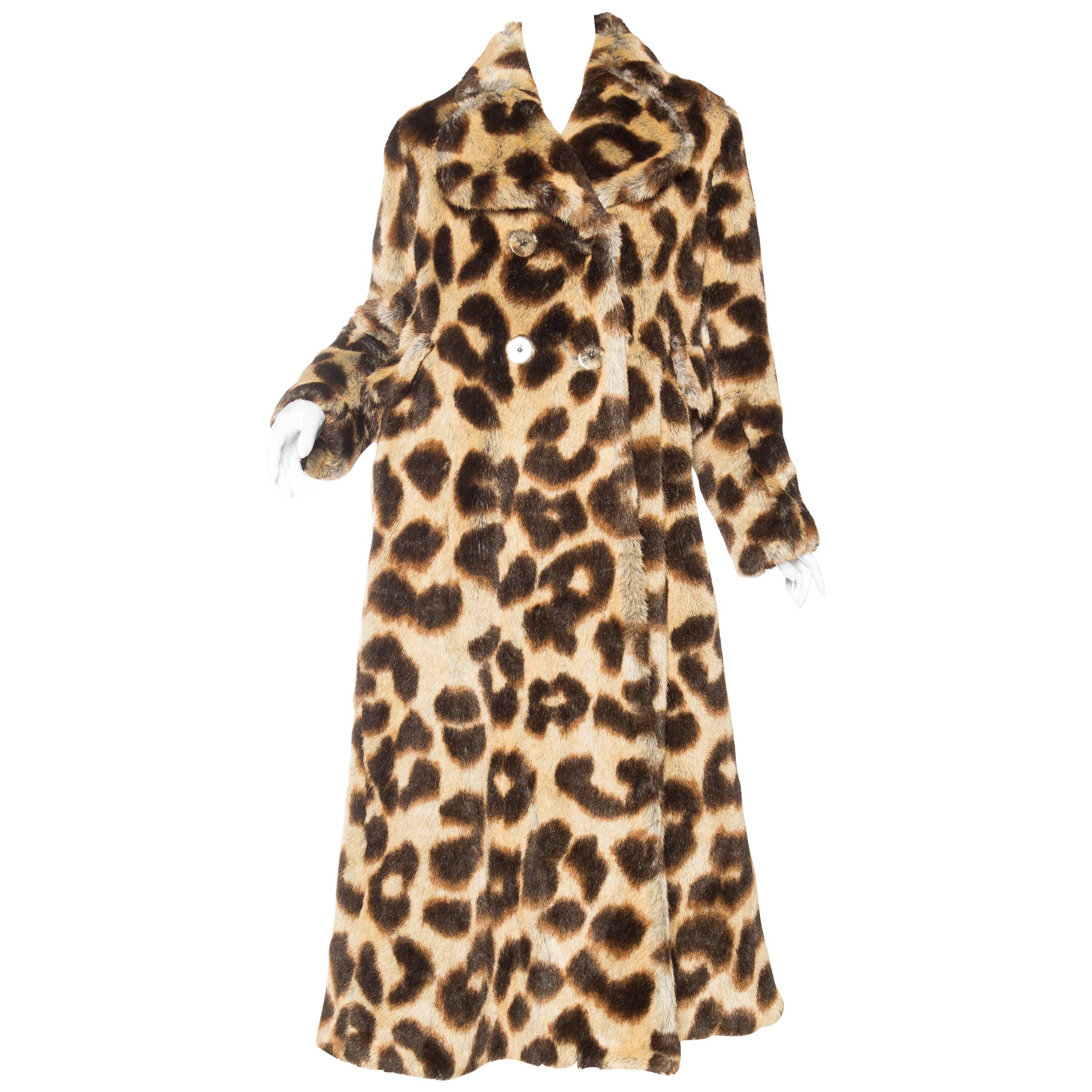 Vivienne Westwood Lush Faux Leopard Coat