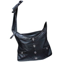 Chanel “Girl” black lambskin bag, Circa 2015 