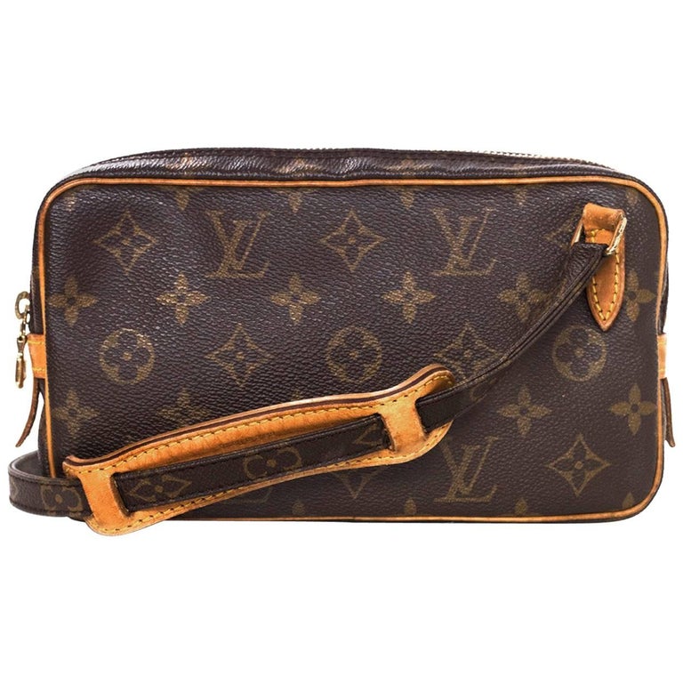 Louis Vuitton Vintage Monogram Marly Bandouliere Crossbody Bag For Sale