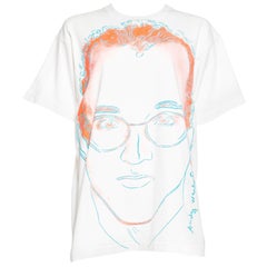 Vintage Andy Warhol Portrait of Keith Haring