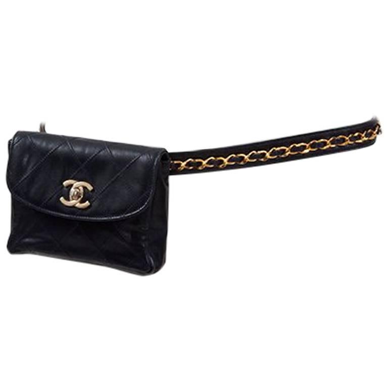 Chanel Quilted Belt Bag at 1stDibs chanel hip bag, chanel belt bag