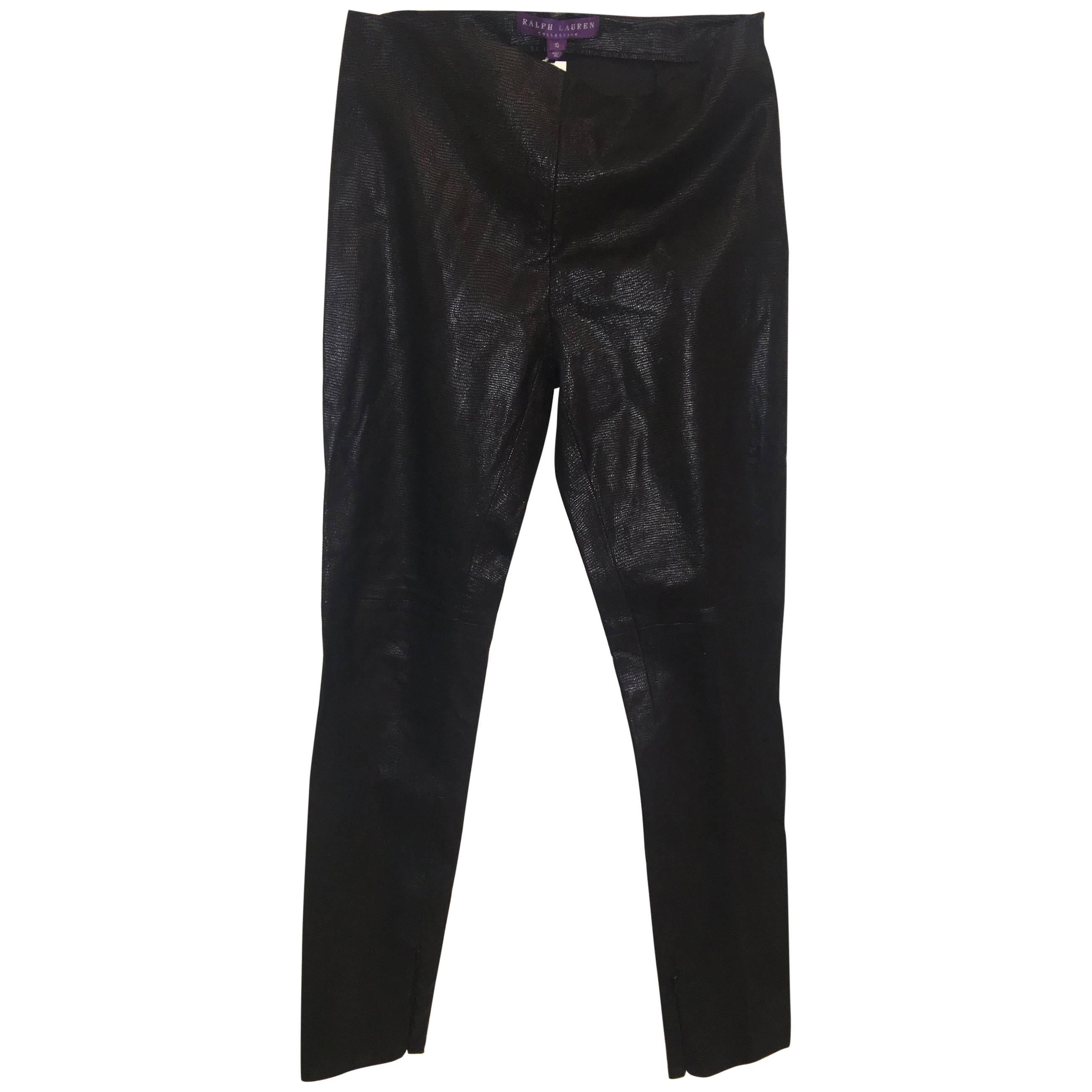 Ralph Lauren Leather Pants