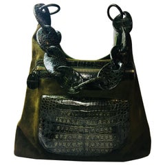 Nancy Gonzalez Olive Tote