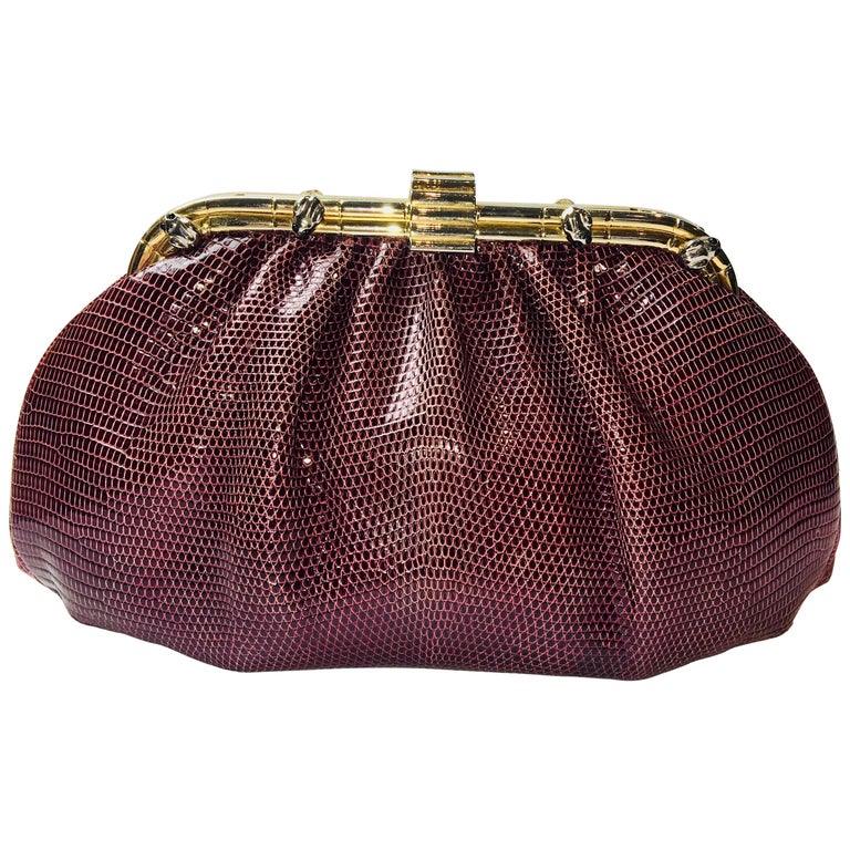 Judith Leiber Frog Charm Clutch at 1stDibs