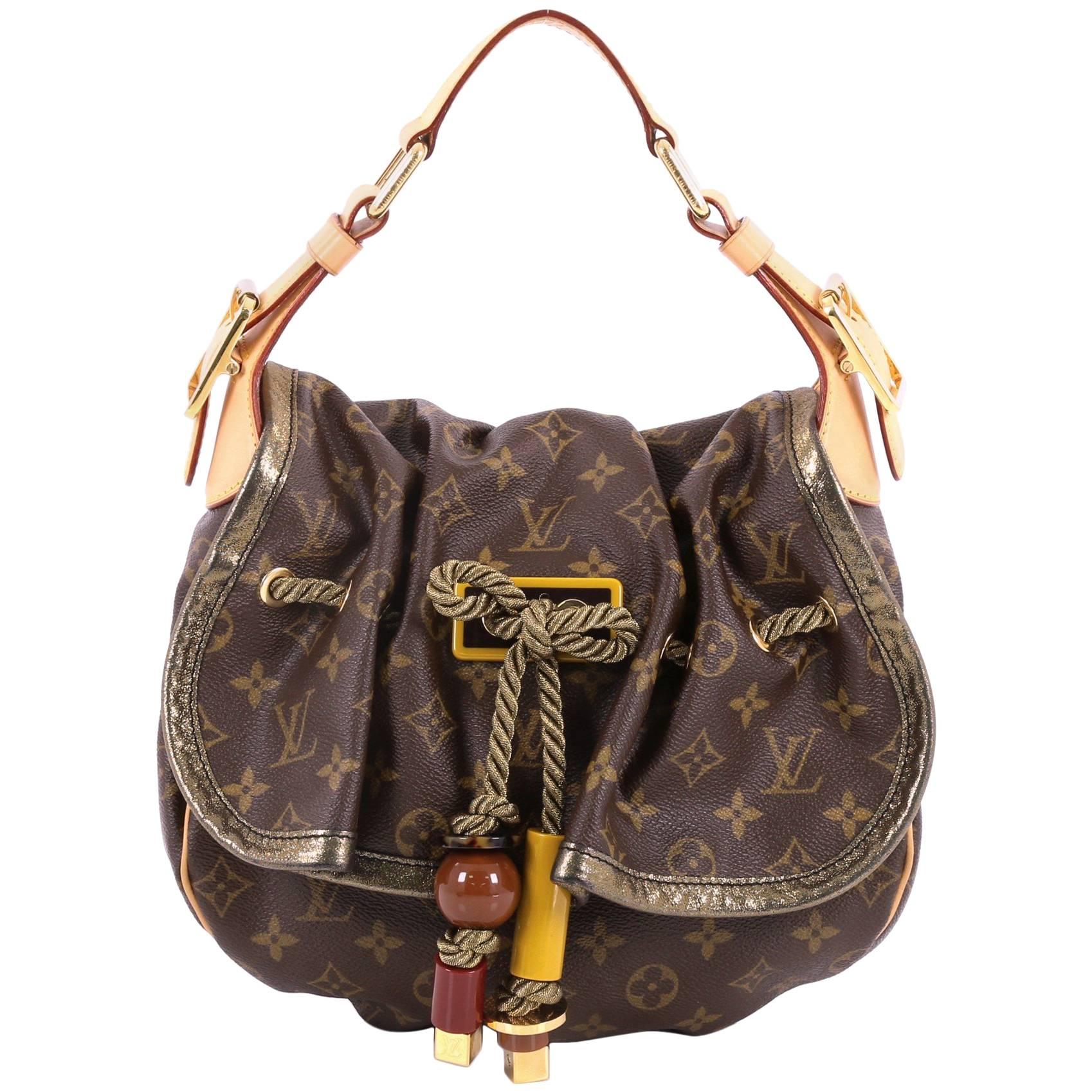 Louis Vuitton Kalahari Handbag Monogram Canvas PM