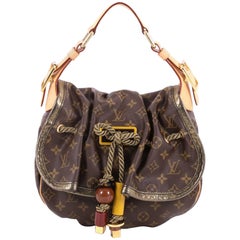 Louis Vuitton Kalahari Handbag Monogram Canvas PM