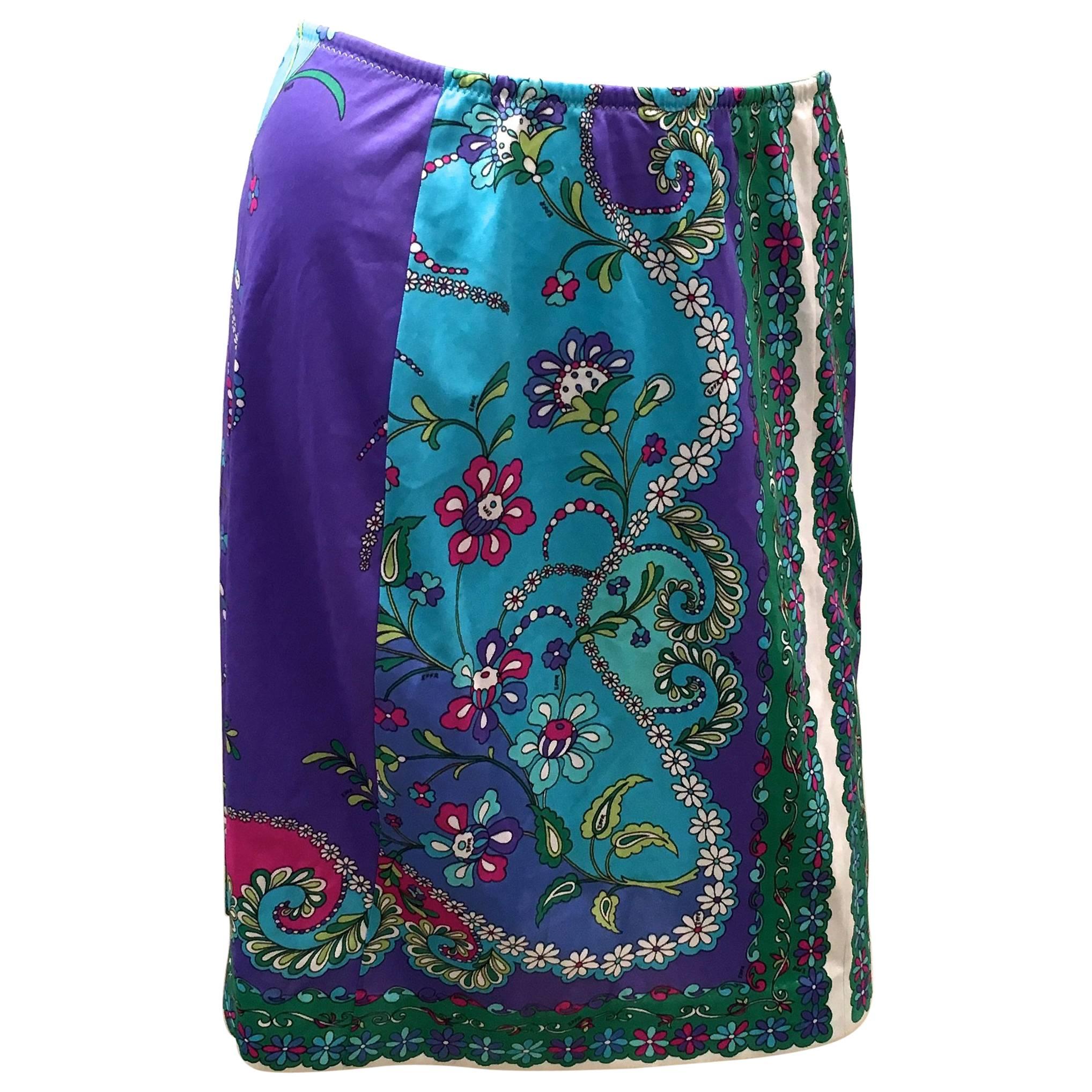 Vintage Pucci Skirt - Formfit Rogers - Late 1960's / Early 1970's For Sale