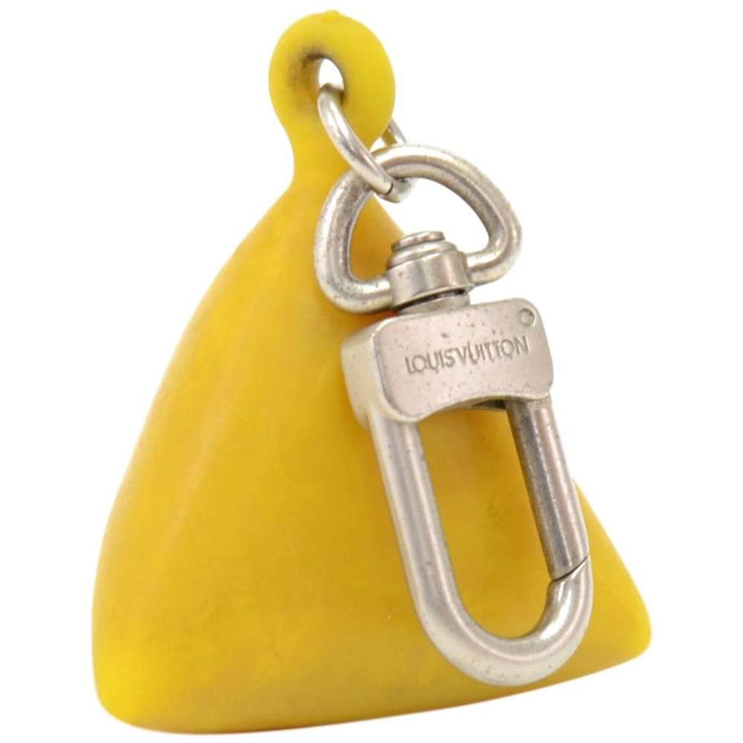 yellow chanel card holder