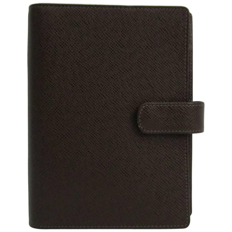 mens leather binder