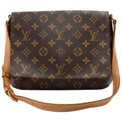 Louis Vuitton Musette Tango Monogram Canvas Shoulder Bag