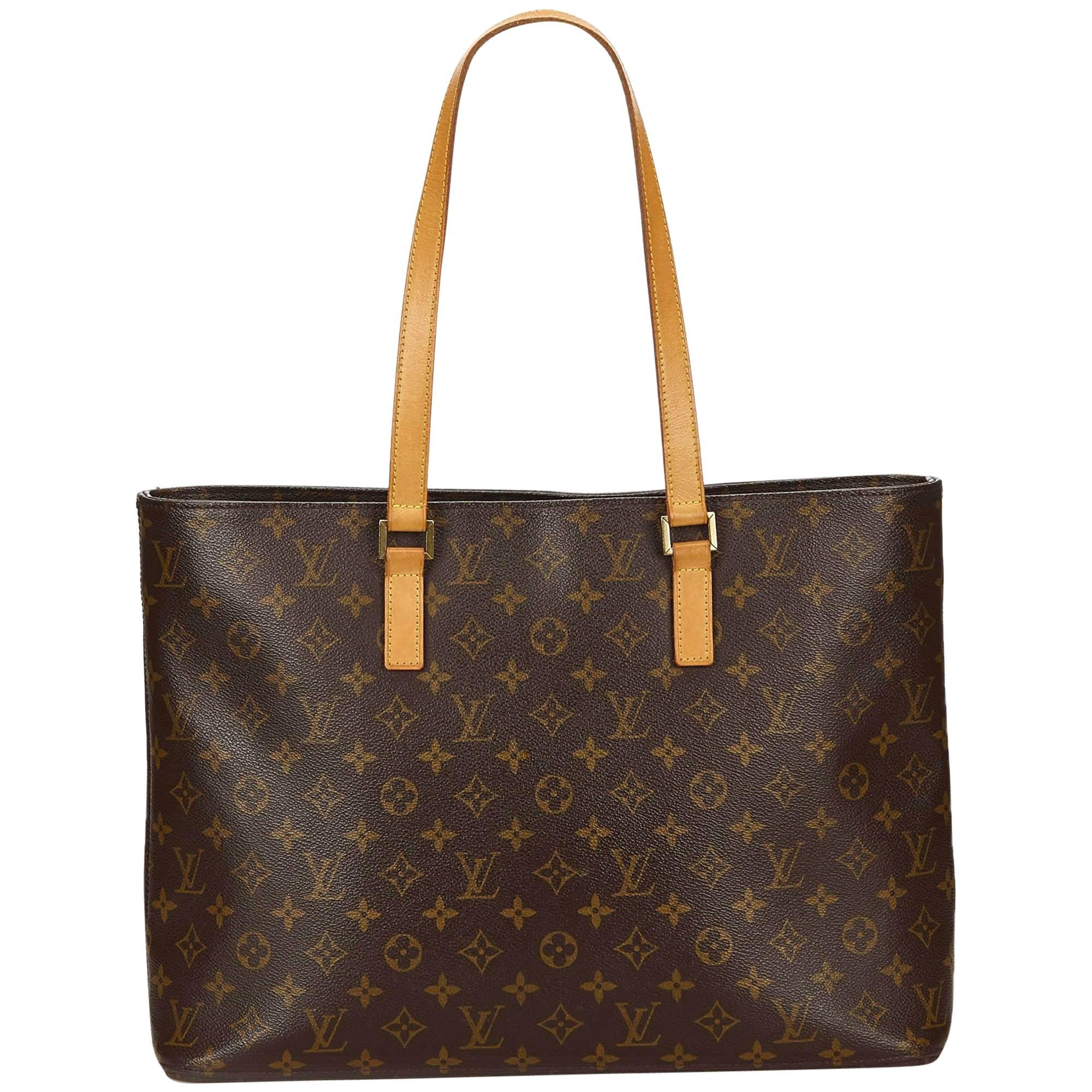 Louis Vuitton Brown Monogram Luco Tote