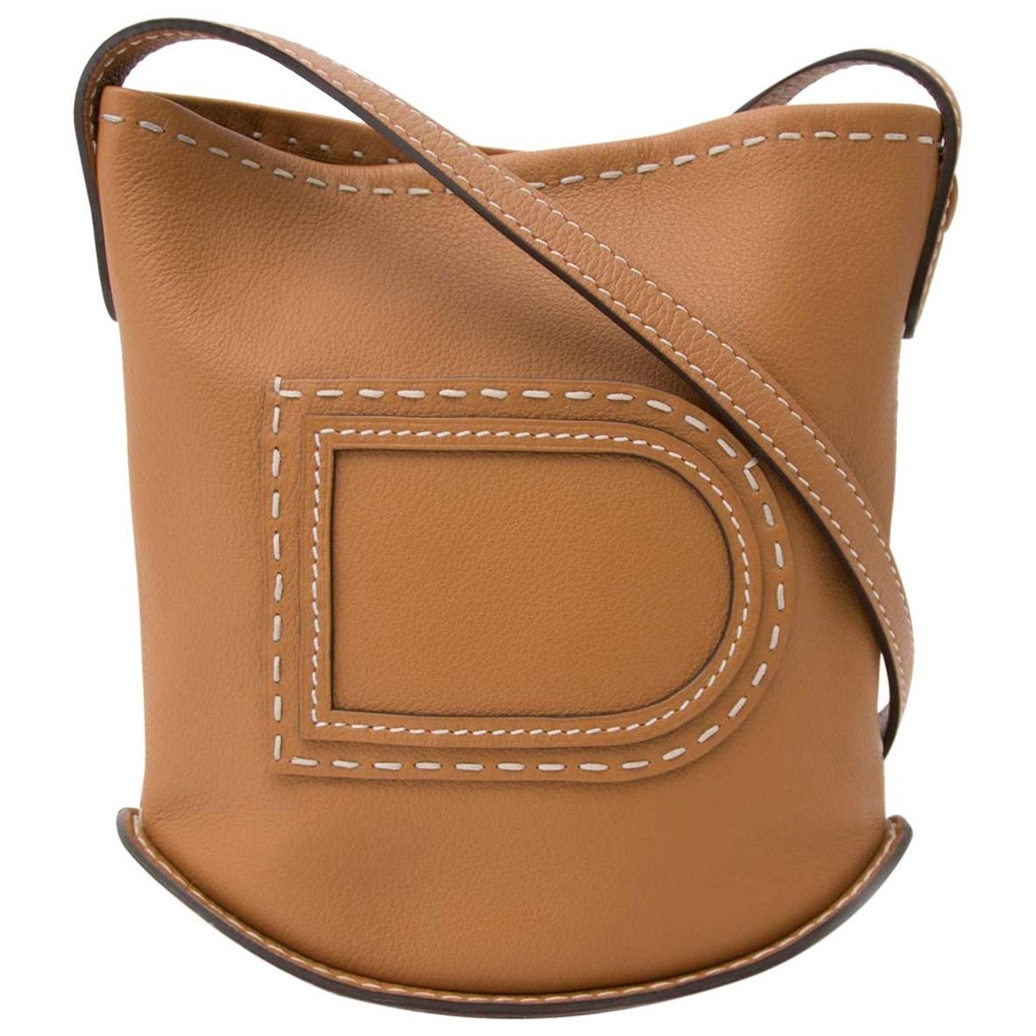 DELVAUX DELVAUX Pin 2023 SS Calfskin Plain Leather Crossbody Shoulder Bags