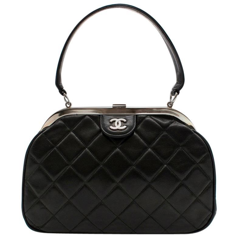 Chanel Top Handle Vintage bag For Sale at 1stDibs