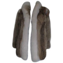 Anderson's Furs Manteau vintage en fourrure de coyote