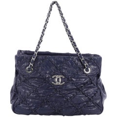 Chanel Ultra Stitch Chain Tote Leather