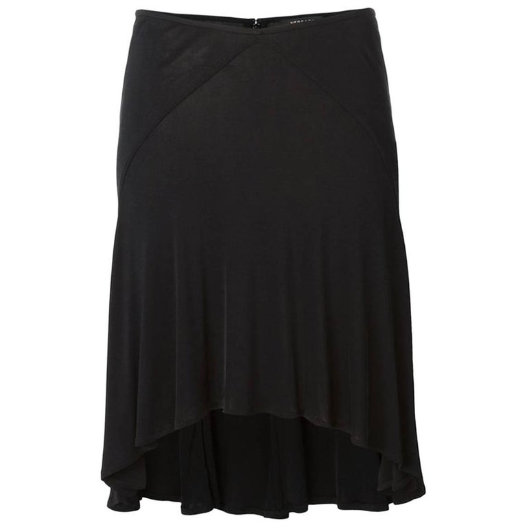 Virelli Ankle Cable Knit Skirt Falcon Detail Melange