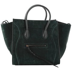 Celine Phantom Handbag Nubuck Medium