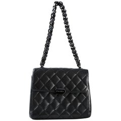 Chanel Black Leather Vintage Bag, 1990s