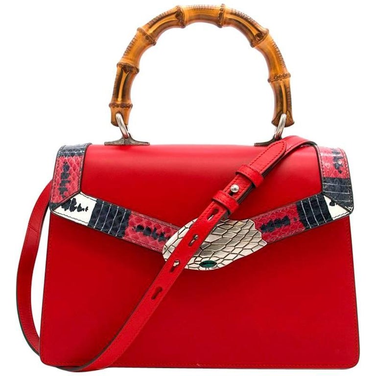 Gucci Lilith leather top handle bag For Sale at 1stDibs