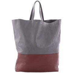 Celine Vertical Bi-Cabas Tote Leather Large