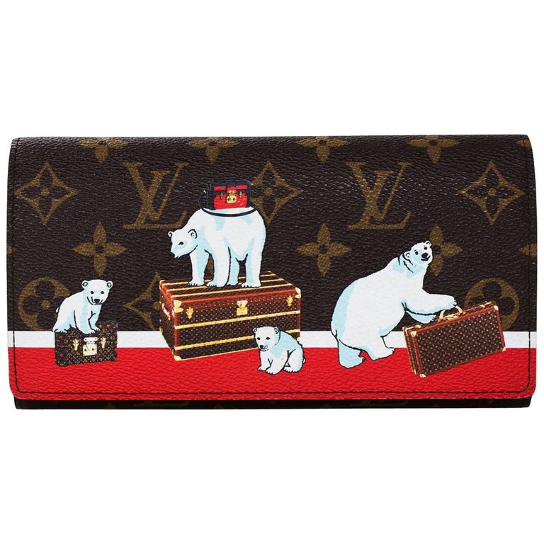 Louis Vuitton Holiday Polar Bear Trunks Monogram Sarah Wallet For Sale at  1stDibs  louis vuitton polar bear wallet, louis vuitton bear wallet, louis vuitton  polar bear coin purse