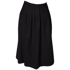 Yves Saint Laurent Vintage Rive Gauche Cashmere Skirt