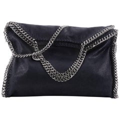 Stella McCartney Falabella Fold Over Bag Shaggy Deer