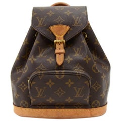 Louis Vuitton Mini Montsouris Monogram Canvas Backpack Bag